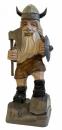 Wikinger mit Beil und Schild 27 cm